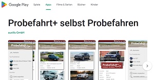 Probefahrt+ App - Beschreibung